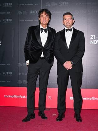Turin Film Festival, opening night. In the photo: Giulio Base Antonio Banderas  Copyright: xManuelexMangiarottix xipa-agency.netx xDxAvanzo Mangiarottix IPA_Agency_IPA68218843