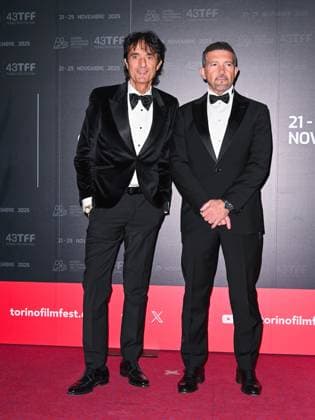 Turin Film Festival, opening night. In the photo: Giulio Base Antonio Banderas  Copyright: xManuelexMangiarottix xipa-agency.netx xDxAvanzo Mangiarottix IPA_Agency_IPA68218844