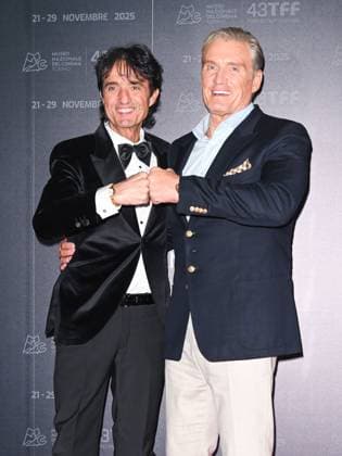 Turin Film Festival, opening night. In the photo: Giulio Base Dolph Lundgren  Copyright: xManuelexMangiarottix xipa-agency.netx xDxAvanzo Mangiarottix IPA_Agency_IPA68219131
