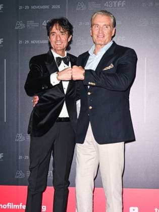 Turin Film Festival, opening night. In the photo: Giulio Base Dolph Lundgren  Copyright: xManuelexMangiarottix xipa-agency.netx xDxAvanzo Mangiarottix IPA_Agency_IPA68219135