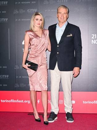 Torino Film Festival, opening night. In the photo: Emma Krokdal and Dolph Lundgren.  Copyright: xManuelexMangiarottix xipa-agency.netx xDxAvanzo Mangiarottix IPA_Agency_IPA68219136