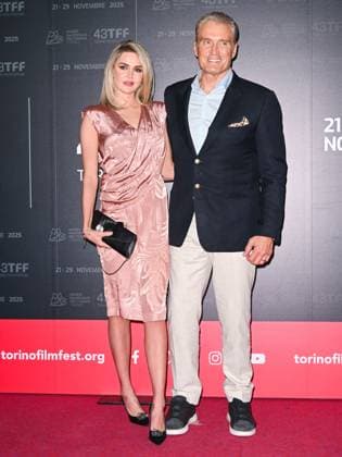 Torino Film Festival, opening night. In the photo: Emma Krokdal and Dolph Lundgren.  Copyright: xManuelexMangiarottix xipa-agency.netx xDxAvanzo Mangiarottix IPA_Agency_IPA68219141