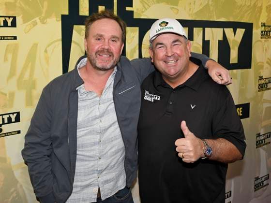 November 20, 2025, Westwood, California, USA: Writer and director BRENDAN HARTY and producer BRAD LEDWITH attend the Los Angeles red carpet premiere of The Mighty Oaks Premiere. Westwood USA - ZUMAb173 20251120_aap_b173_019 Copyright: xBillyxBennightx