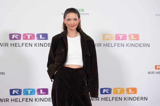 Amrei HAARDT, actress, portrait, portrait, cropped single image, single motif, 30 RTL Spendenmarathon Wir helfen Kindern , television, 20 21 11 2025 in Huerth, Germany,