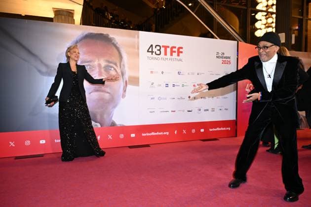 Torino Film Festival 2025, opening night - red carpet In the photo: Tonya Lewis Lee Spike Lee  Copyright: xMaurizioxD Avanzox xipa-agency.netx xDxAvanzo Mangiarottix IPA_Agency_IPA68220776