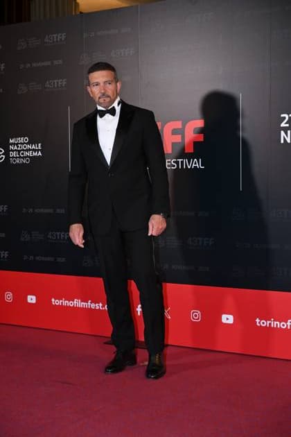 Torino Film Festival 2025, opening night - red carpet. In the photo: Antonio Banderas.  Copyright: xMaurizioxD Avanzox xipa-agency.netx xDxAvanzo Mangiarottix IPA_Agency_IPA68220797