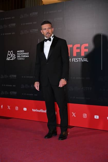 Torino Film Festival 2025, opening night - red carpet. In the photo: Antonio Banderas.  Copyright: xMaurizioxD Avanzox xipa-agency.netx xDxAvanzo Mangiarottix IPA_Agency_IPA68220798
