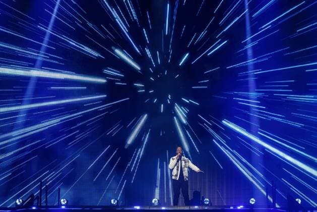 The Netherlands, 2025-11-20 20:51:14 NLD Amsterdam 20251120 - 5th edition of the Big Song Festival in Ziggo DomePictured: Cesar Sampson  Copyright: xx x