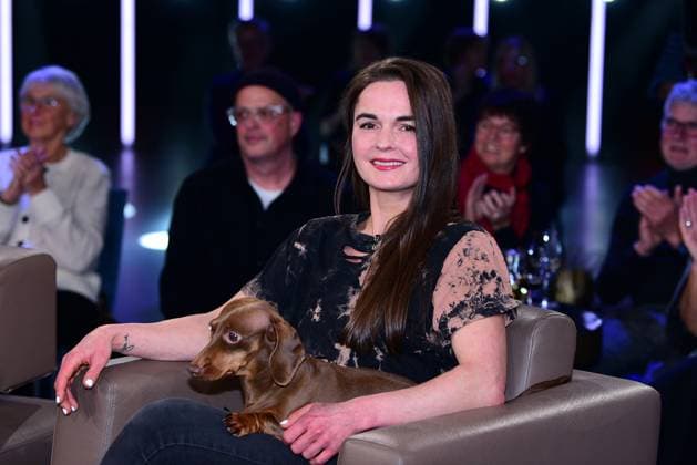 Fraenze Luettich as a guest on the NDR Talk Show on 21 11 2025 in Hamburg NDR Talk Show on 21 11 2025 in Hamburg