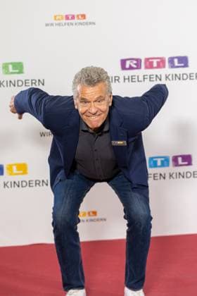 RTL Spendenmarathon in Cologne, 21 11 2025 Former track and field athlete Jürgen HINGSEN The 30th RTL Spendenmarathon is currently running at the EMG Studios in Cologne Hürth For the first time, the anniversary will be broadcast for 30 hours Celebrity supporters accept donations for children in need live on the donation hotline Cologne Hürth North Rhine-Westphalia Germany Copyright: xBonn.digitalx