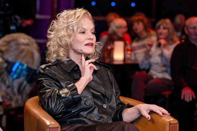 MDR Riverboat singer and presenter Ina Müller on the occasion of the recording of the MDR talk show Riverboat on 21 11 2025 at Mediacity Leipzig 20251121ADO0083
