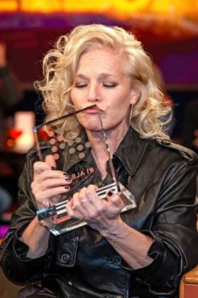 MDR Riverboat singer and presenter Ina Müller on the occasion of the recording of the MDR talk show Riverboat on 21 11 2025 at Mediacity Leipzig 20251121ADO0096