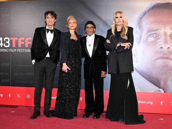 Torino Film Festival 2025, opening night - red carpet In the photo: Giulio Base Tonya Lewis Lee Spike Lee Tiziana Rocca  Copyright: xMaurizioxD Avanzox xipa-agency.netx xDxAvanzo Mangiarottix IPA_Agency_IPA68225452