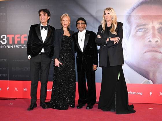 Torino Film Festival 2025, opening night - red carpet In the photo: Giulio Base Tonya Lewis Lee Spike Lee Tiziana Rocca  Copyright: xMaurizioxD Avanzox xipa-agency.netx xDxAvanzo Mangiarottix IPA_Agency_IPA68225459