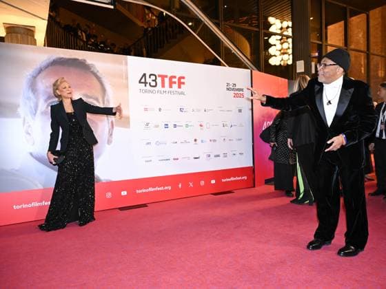 Torino Film Festival 2025, opening night - red carpet In the photo: Tonya Lewis Lee Spike Lee  Copyright: xMaurizioxD Avanzox xipa-agency.netx xDxAvanzo Mangiarottix IPA_Agency_IPA68225473