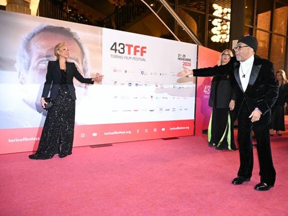 Torino Film Festival 2025, opening night - red carpet In the photo: Tonya Lewis Lee Spike Lee  Copyright: xMaurizioxD Avanzox xipa-agency.netx xDxAvanzo Mangiarottix IPA_Agency_IPA68225476