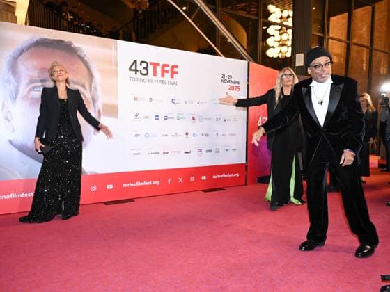 Torino Film Festival 2025, opening night - red carpet In the photo: Tonya Lewis Lee Spike Lee  Copyright: xMaurizioxD Avanzox xipa-agency.netx xDxAvanzo Mangiarottix IPA_Agency_IPA68225479