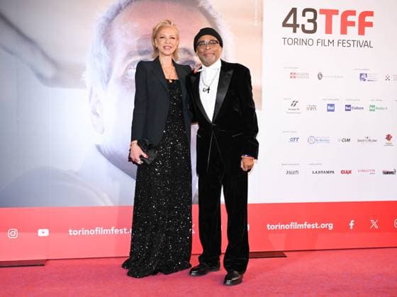 Torino Film Festival 2025, opening night - red carpet In the photo: Tonya Lewis Lee Spike Lee  Copyright: xMaurizioxD Avanzox xipa-agency.netx xDxAvanzo Mangiarottix IPA_Agency_IPA68225493
