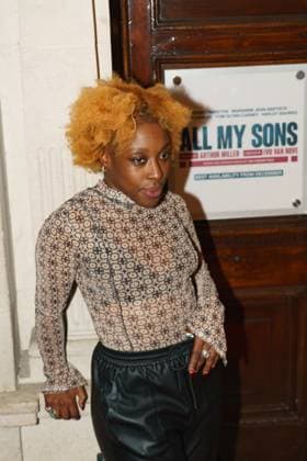 Opening night of ALL MY SONS at Wyndham™s Theatre in London, UK, on 21st November 2025. Ronke Adekoluejo at the opening night of ALL MY SONS at Wyndham™s Theatre in London, UK, on 21st November 2025., Credit:Oleksii Ovcharenko Avalon United Kingdom, London  Copyright: xOleksiixOvcharenkox xAvalonx 1053796550