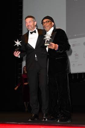 Turin Film Festival 2025, Opening Night - Awards Ceremony. Pictured: Spike Lee, Antonio Banderas  Copyright: xManuelexMangiarottix xipa-agency.netx xMangiarottix xD avanzox IPA_Agency_IPA68226421