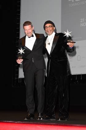 Turin Film Festival 2025, Opening Night - Awards Ceremony. Pictured: Spike Lee, Antonio Banderas  Copyright: xManuelexMangiarottix xipa-agency.netx xMangiarottix xD avanzox IPA_Agency_IPA68226422