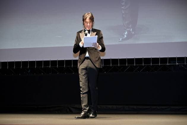 Turin Film Festival 2025, Opening Night - Awards Ceremony. Pictured: Giulio Base  Copyright: xMaurizioxD Avanzox xipa-agency.netx xDxAvanzo xMangiarottix IPA_Agency_IPA68227146