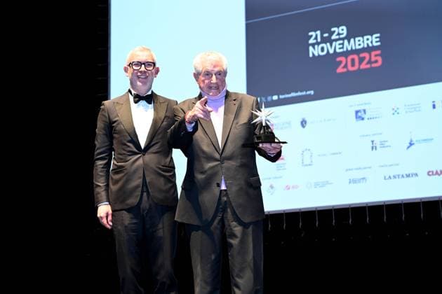 Turin Film Festival 2025, Opening Night - Awards Ceremony. Pictured: Claude Lelouch  Copyright: xMaurizioxD Avanzox xipa-agency.netx xDxAvanzo xMangiarottix IPA_Agency_IPA68227160