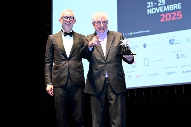 Turin Film Festival 2025, Opening Night - Awards Ceremony. Pictured: Claude Lelouch  Copyright: xMaurizioxD Avanzox xipa-agency.netx xDxAvanzo xMangiarottix IPA_Agency_IPA68227163