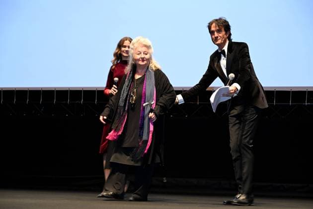 Torino Film Festival 2025, Opening Night - Awards Ceremony. Pictured: Hanna Schygulla  Copyright: xMaurizioxD Avanzox xipa-agency.netx xDxAvanzo xMangiarottix IPA_Agency_IPA68227177