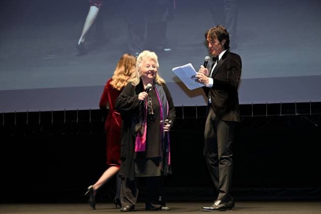 Torino Film Festival 2025, Opening Night - Awards Ceremony. Pictured: Hanna Schygulla  Copyright: xMaurizioxD Avanzox xipa-agency.netx xDxAvanzo xMangiarottix IPA_Agency_IPA68227178