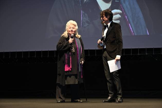 Torino Film Festival 2025, Opening Night - Awards Ceremony. Pictured: Hanna Schygulla  Copyright: xMaurizioxD Avanzox xipa-agency.netx xDxAvanzo xMangiarottix IPA_Agency_IPA68227183