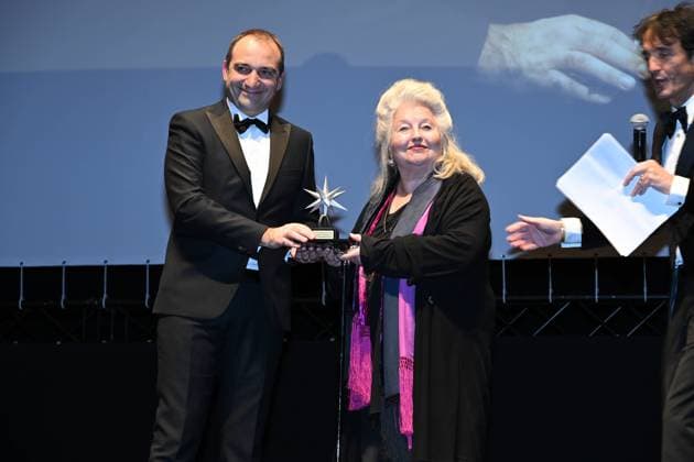 Torino Film Festival 2025, Opening Night - Awards Ceremony. Pictured: Hanna Schygulla  Copyright: xMaurizioxD Avanzox xipa-agency.netx xDxAvanzo xMangiarottix IPA_Agency_IPA68227195