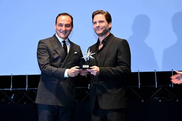 Torino Film Festival 2025, Opening Night - Awards Ceremony. Pictured: Daniel Bruehl  Copyright: xMaurizioxD Avanzox xipa-agency.netx xDxAvanzo xMangiarottix IPA_Agency_IPA68227220