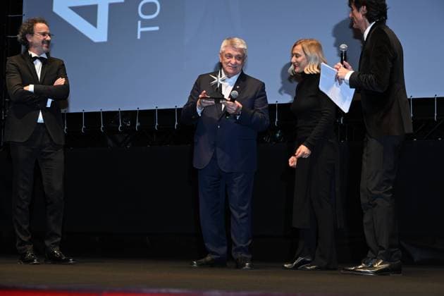 Torino Film Festival 2025, Opening Night - Awards Ceremony. Pictured: Alexander Sokurov  Copyright: xMaurizioxD Avanzox xipa-agency.netx xDxAvanzo xMangiarottix IPA_Agency_IPA68227245