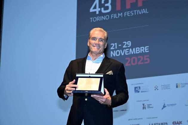Torino Film Festival 2025, Opening Night - Awards Ceremony. Pictured: Dolph Lundgren  Copyright: xMaurizioxD Avanzox xipa-agency.netx xDxAvanzo xMangiarottix IPA_Agency_IPA68227298