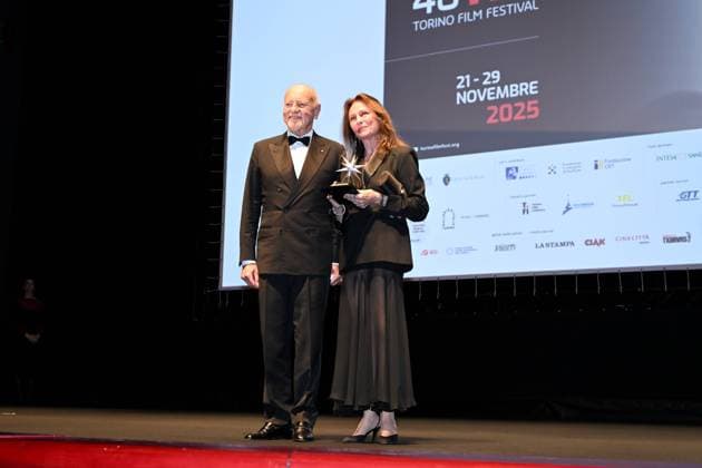 Torino Film Festival 2025, Opening Night - Awards Ceremony. Pictured: Jacqueline Bisset  Copyright: xMaurizioxD Avanzox xipa-agency.netx xDxAvanzo xMangiarottix IPA_Agency_IPA68227384