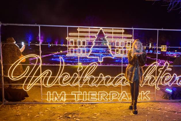 Annemarie Eilfeld Opening of Christmas at Tierpark Friedrichsfelde 2025 on 21 11 2025 in Berlin Christmas at Tierpark Friedrichsfelde