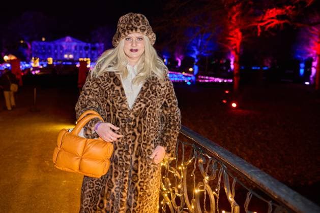 Sarah Knappik Opening of Christmas at Tierpark Friedrichsfelde 2025 on 21 11 2025 in Berlin Christmas at Tierpark Friedrichsfelde