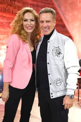 Sonya Kraus and Jürgen Milski at the 30 RTL Spendenmarathon 2025 in Studio 8 at EMG Studios Hürth, 21 11 2025 Foto:xR.xStoffelsx xFuturexImagex spendenmarathon_5870