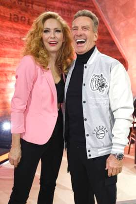 Sonya Kraus and Jürgen Milski at the 30 RTL Spendenmarathon 2025 in Studio 8 at EMG Studios Hürth, 21 11 2025 Foto:xR.xStoffelsx xFuturexImagex spendenmarathon_5871
