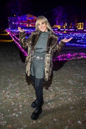 abb Annemarie Eilfeld Sangerin as guest at the premiere Christmas in the zoo with celebrities on 21 11 2025 in Berlin Berlin Germany