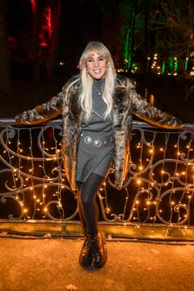 abb Annemarie Eilfeld Sangerin as guest at the premiere Christmas in the zoo with celebrities on 21 11 2025 in Berlin Berlin Germany