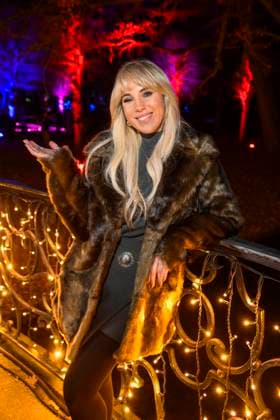 abb Annemarie Eilfeld Sangerin as guest at the premiere Christmas in the zoo with celebrities on 21 11 2025 in Berlin Berlin Germany