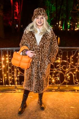 abb Sarah Knappik as a guest at the premiere Christmas in the zoo with celebrities on 21 11 2025 in Berlin Berlin Germany