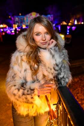 abb Marie von Bose Actress and influencer guest at the premiere Christmas at the zoo with celebrities on 21 11 2025 in Berlin Berlin Germany