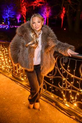 abb Chiara Henriette Madeleine Bernadette Margrete Ohoven Actress as guest at the premiere Christmas at the zoo with celebrities on 21 11 2025 in Berlin Berlin Germany
