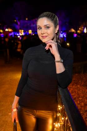 abb Yvonne Woelke as a guest at the premiere Christmas at the zoo with celebrities on 21 11 2025 in Berlin Berlin Germany