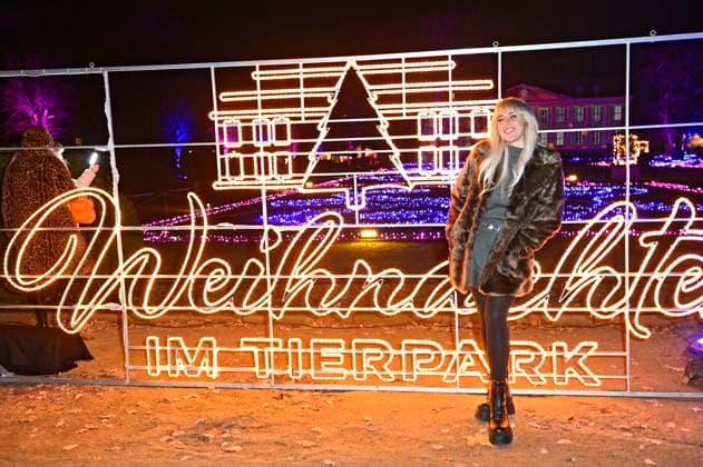 Annemarie Eilfeld at the opening of Christmas in the Tierpark 2025 at Friedrichsfelde Palace in Tierpark Berlin Berlin, 21 11 2025 Foto:xN.xKubelkax xFuturexImagex tierpark_5104