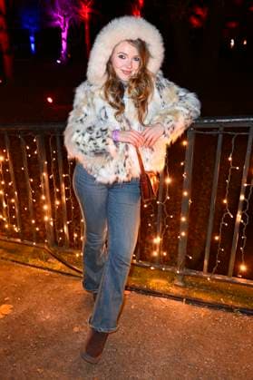 Marie von Bose at the opening of Christmas at Tierpark 2025 at Friedrichsfelde Palace in Tierpark Berlin Berlin, 21 11 2025 Foto:xN.xKubelkax xFuturexImagex tierpark_5128