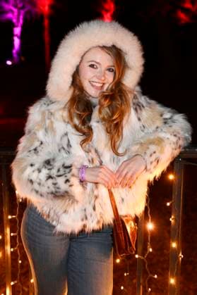 Marie von Bose at the opening of Christmas at Tierpark 2025 at Friedrichsfelde Palace in Tierpark Berlin Berlin, 21 11 2025 Foto:xN.xKubelkax xFuturexImagex tierpark_5130